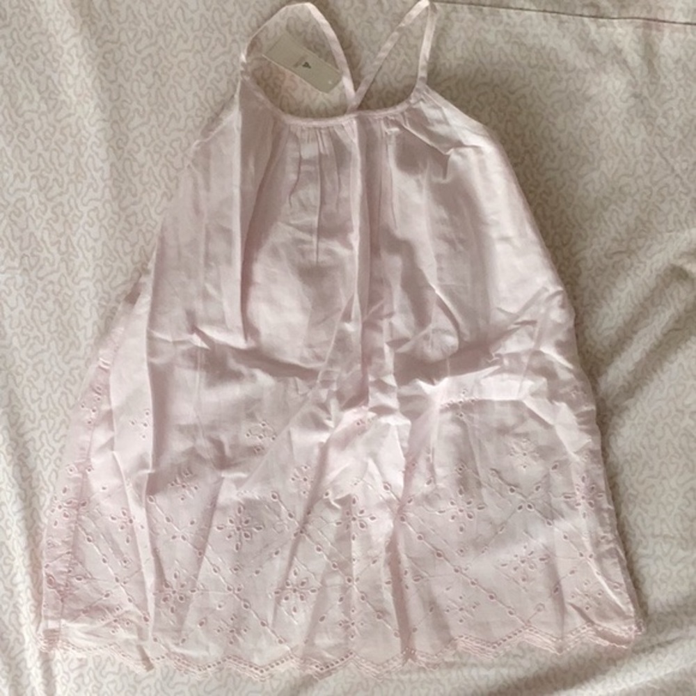 NWT Baby Gap girls pink lace sundress in size 4T